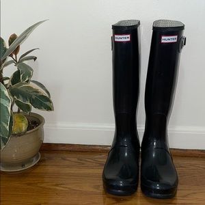 Hunter Wellington Boots Size 10